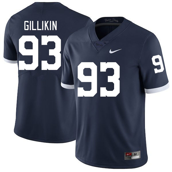 Penn State Nittany Lions #93 Blake Gillikin College Football Jerseys Stitched Sale-Retro
